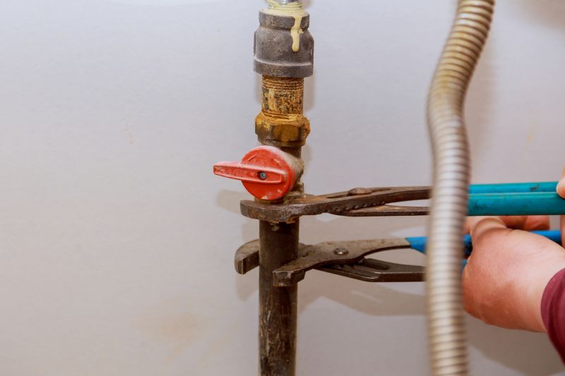 Gas Line Repair Work